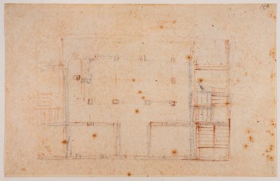 House Plan by Michelangelo Buonarroti