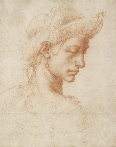 Ideal Head by Michelangelo Buonarroti