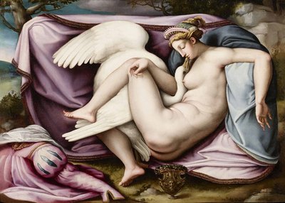 Leda and the Swan by Michelangelo Buonarroti