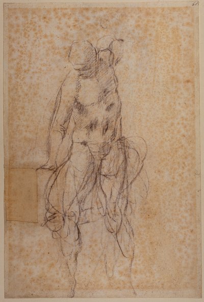 Study for a Risen Christ by Michelangelo Buonarroti