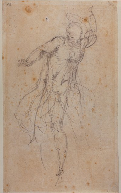 Study for a Risen Christ by Michelangelo Buonarroti