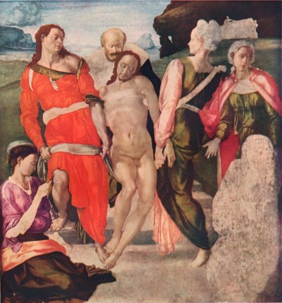The Entombment by Michelangelo Buonarroti