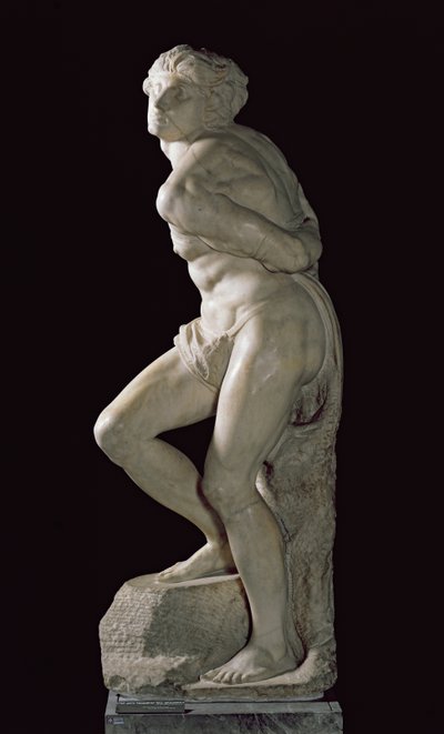 The Rebellious Slave, 1513-15 by Michelangelo Buonarroti