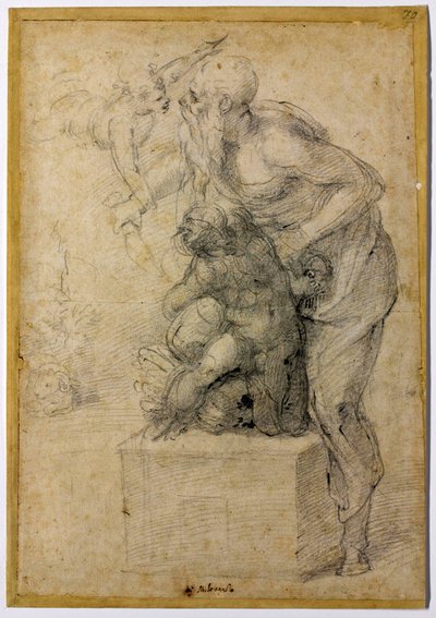 The Sacrifice of Isaac by Michelangelo Buonarroti