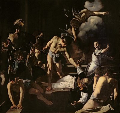 The Martyrdom of St. Matthew by Michelangelo Merisi Caravaggio