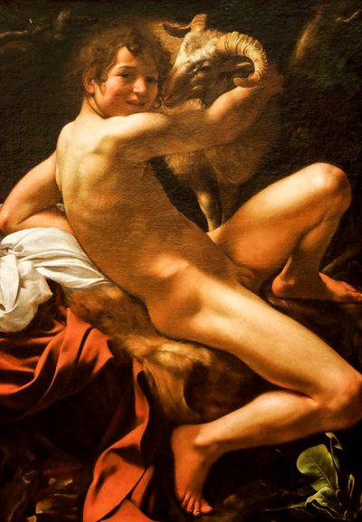 Saint John The Baptist by Michelangelo Merisi da Caravaggio