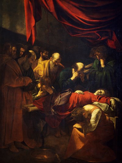The Death of the Virgin by Michelangelo Merisi da Caravaggio