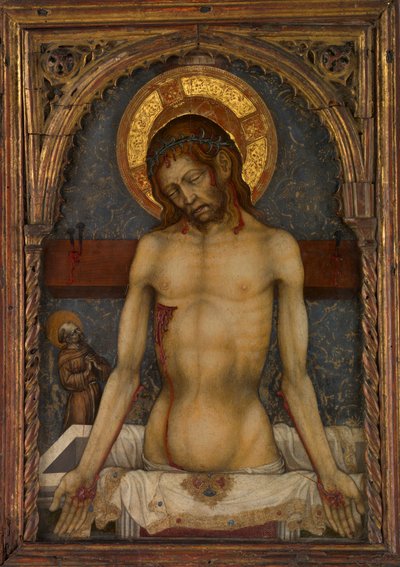 The Man of Sorrows by Michele Giambono