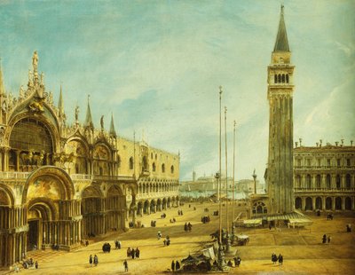 The Piazza San Marco, Venice by Michele Marieschi