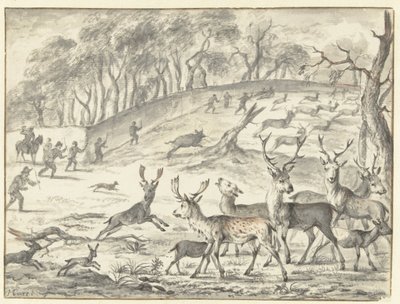 Deer Hunt by Michiel Carree