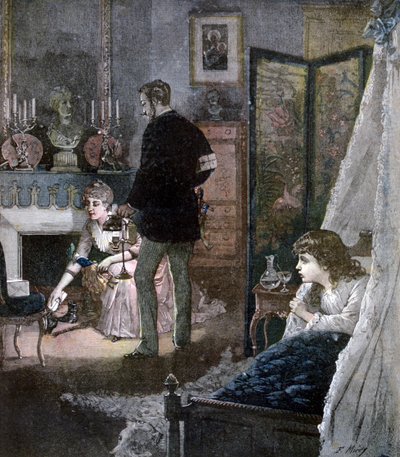 Christmas Shoes, 1891 by Miery