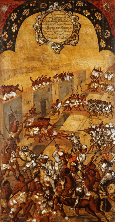 The Conquest of Mexico, Plate XX by Miguel Gonzales