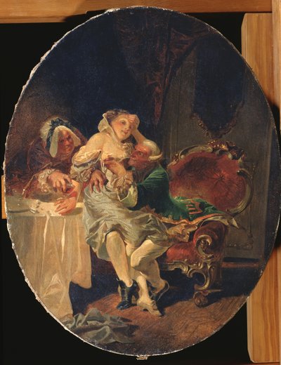 The Seducer by Mihaly von Zichy
