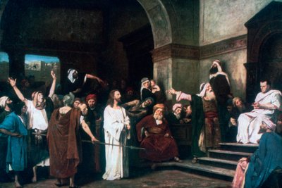 Christ before Pilate by Mihály Munkácsy