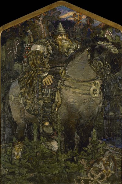 Bogatyr by Mikhail Aleksandrovich Vrubel