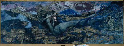 Demon Cast Down, 1902 by Mikhail Aleksandrovich Vrubel