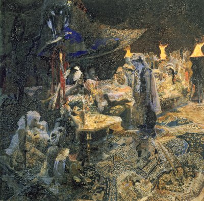 Eastern Tale by Mikhail Aleksandrovich Vrubel