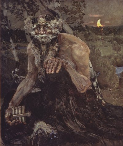 Pan, 1899 by Mikhail Aleksandrovich Vrubel