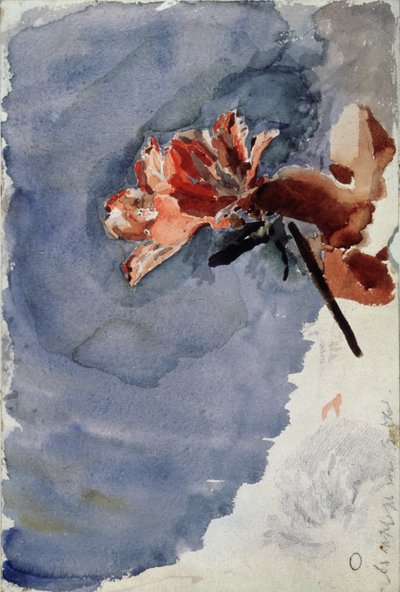 Red Azalea by Mikhail Aleksandrovich Vrubel