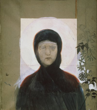 The Virgin, 1884-1885 by Mikhail Aleksandrovich Vrubel
