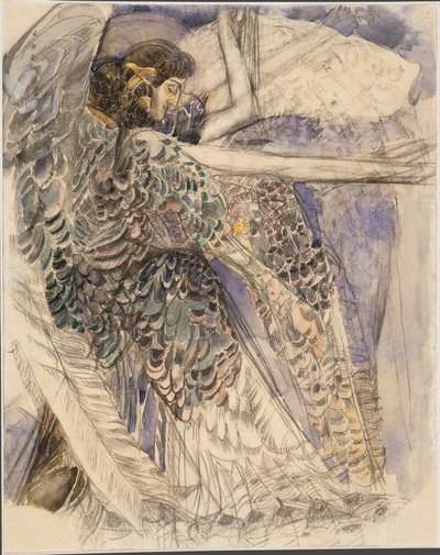 Seraph by Mikhail Aleksandrovich Vrubel