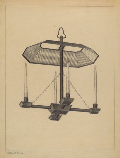 Chandelier by Mildred Ford