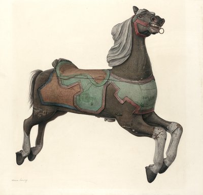 Carousel Horse by Mina Lowry
