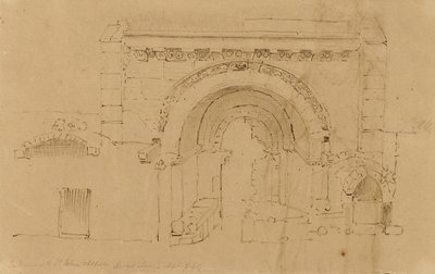 Gate Jerusalem by Miner Kilbourne Kellogg