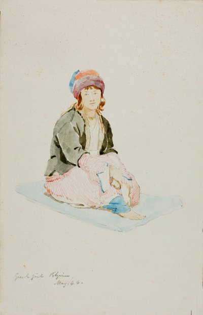 Greek Girl Pilgrim by Miner Kilbourne Kellogg