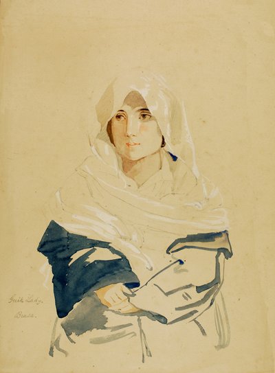 Greek Lady, Brusa by Miner Kilbourne Kellogg