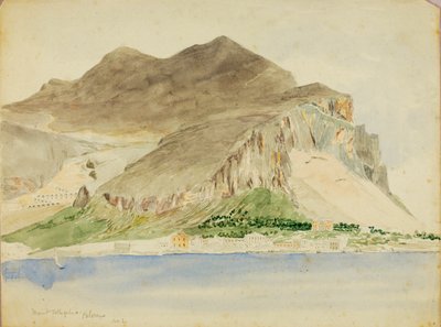 Mount Pellegrino, Palermo by Miner Kilbourne Kellogg