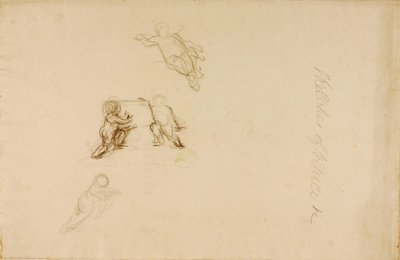 Putti (sketches of Venice) by Miner Kilbourne Kellogg