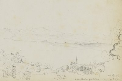 Sea of Tiberias, From Tabor by Miner Kilbourne Kellogg
