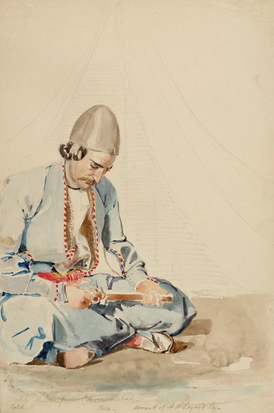 Servant at Saleh by Miner Kilbourne Kellogg