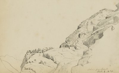 Sinai from Horeb by Miner Kilbourne Kellogg