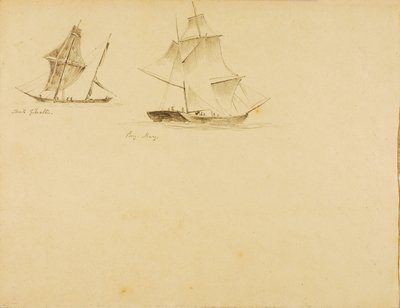 Straits of Gibraltar by Miner Kilbourne Kellogg