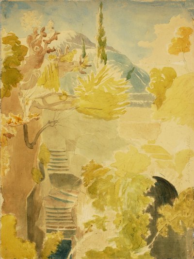 Tomb of Virgil, Naples, n.d. by Miner Kilbourne Kellogg