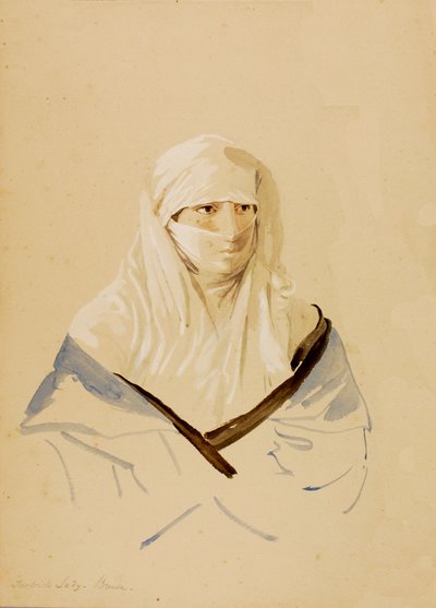 Turkish Lady of Brusa, n.d. by Miner Kilbourne Kellogg