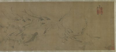Fish and Water Weeds by Ming Dynasty Chinese School