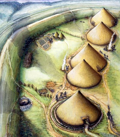 Maiden Castle by Miranda Schofield