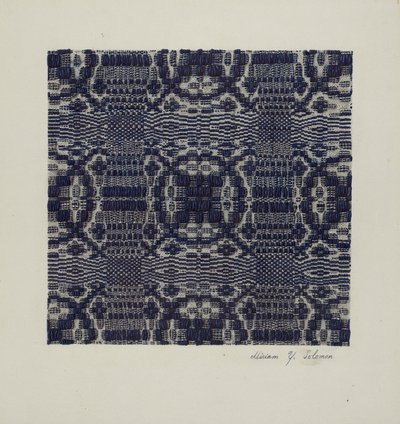 Coverlet by Miriam Y. Solomon