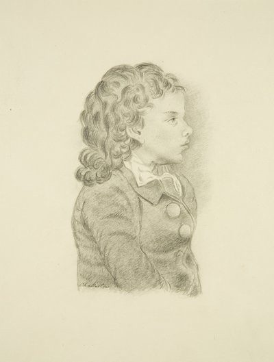 Supposed Portrait of Chatterton by Miss Livett