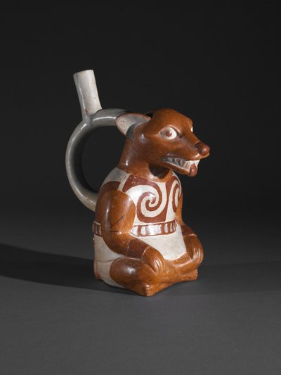 Fox Vessel by Moche Moche