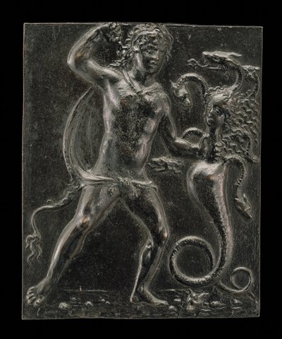 Hercules and the Lernaean Hydra by Moderno