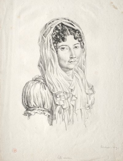 Portrait of a Woman by Moisbach
