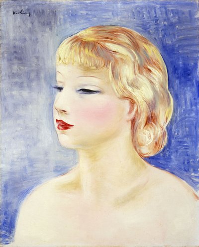 Blonde Woman by Moise Kisling