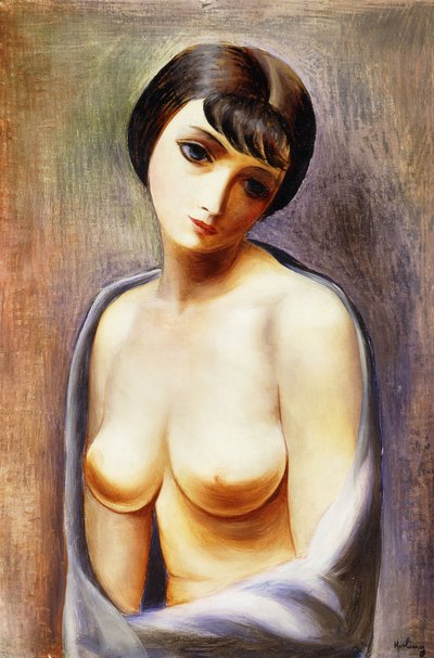 Bust of Girl by Moise Kisling