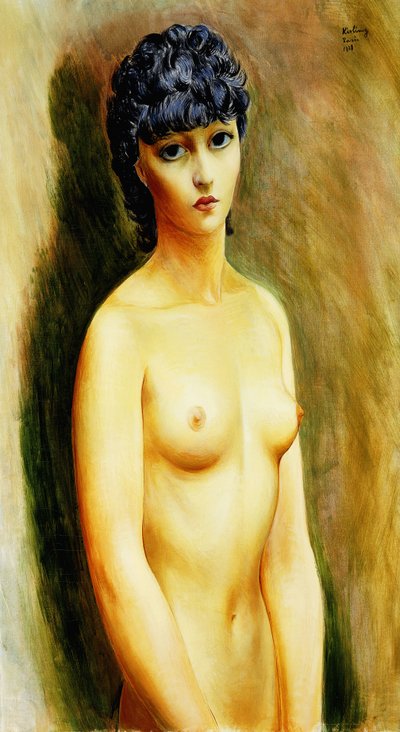 Nude by Moise Kisling