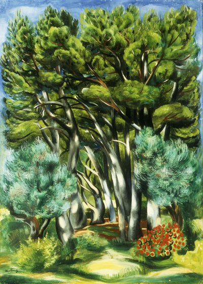Landscape by Moise Kisling