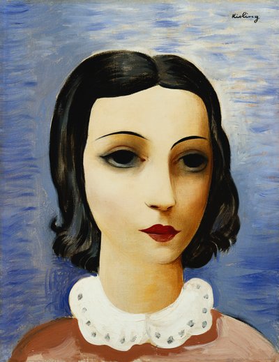 Portrait of a Young Girl by Moise Kisling